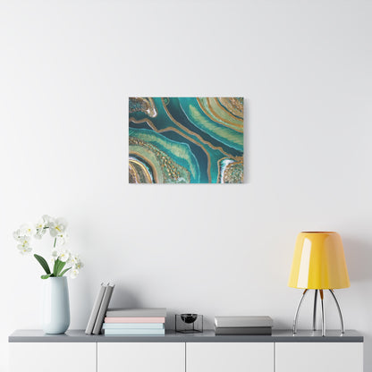 Dioptase Canvas Wall Art - Splendour