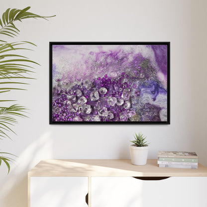 Amethyst Dreams Framed Print - Elegance