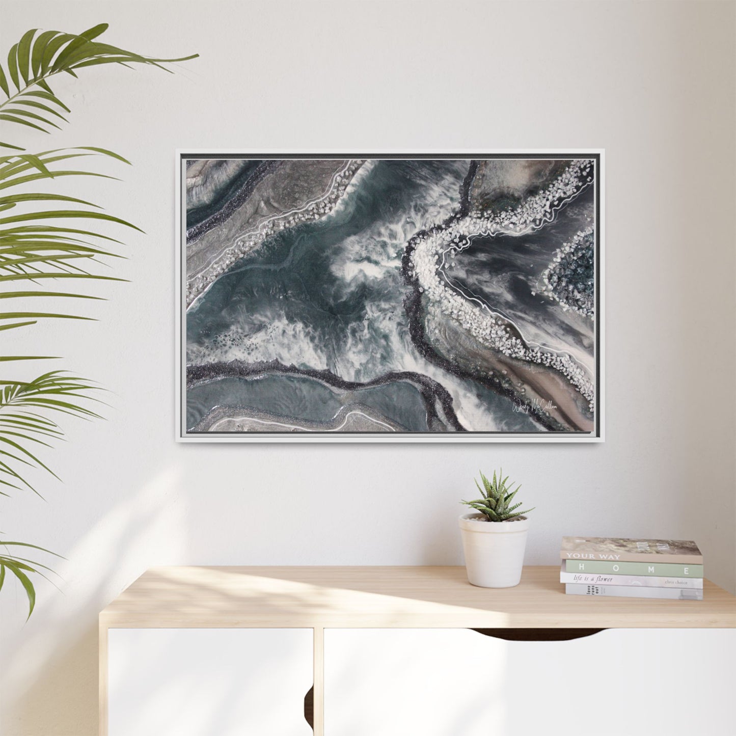 Vista Framed Print - Opulence