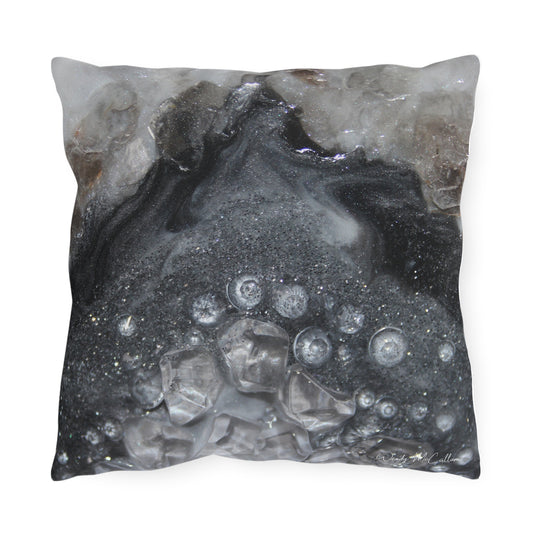Grey  Moonstone  Elehance Outdoor Pillow — Patio Cushion