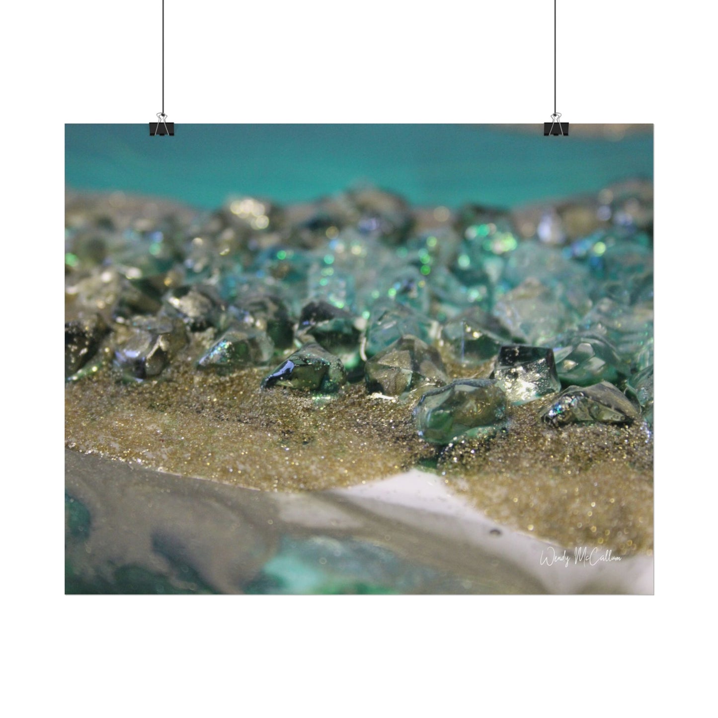 Dioptase Fine Art Print - Elegance