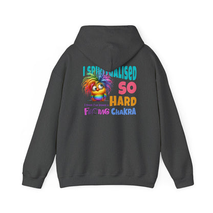 I Spiritualised Too Hard… I Think I’ve Blown a Chakra – Funny Rainbow Chick Hoodie