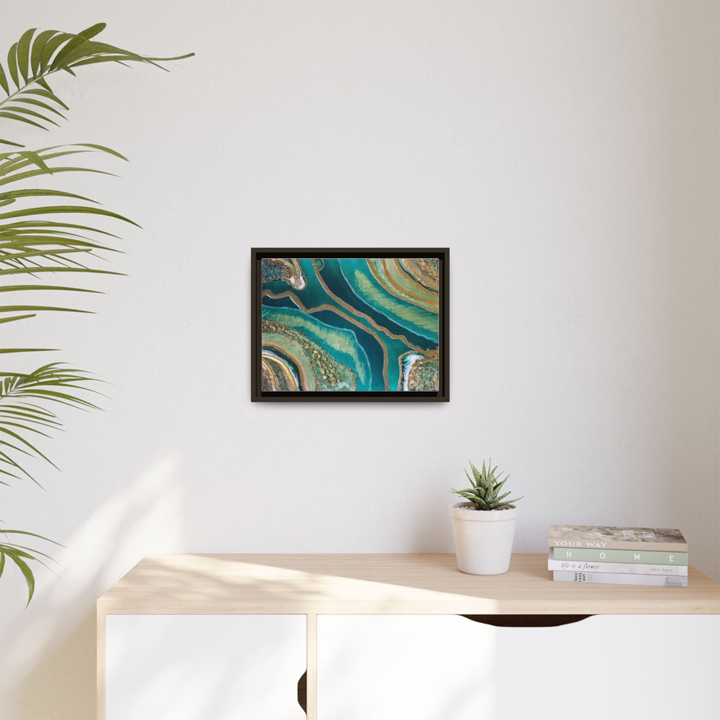 Dioptase Framed Print - Splendour