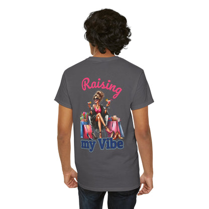 Raising My Vibe – Cool & Sophisticated Lady Graphic T-Shirt