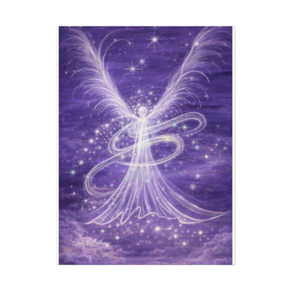 Archangel Zadkiel – Abstract Angel Fine Art Print Compassion, Forgiveness, Transformation