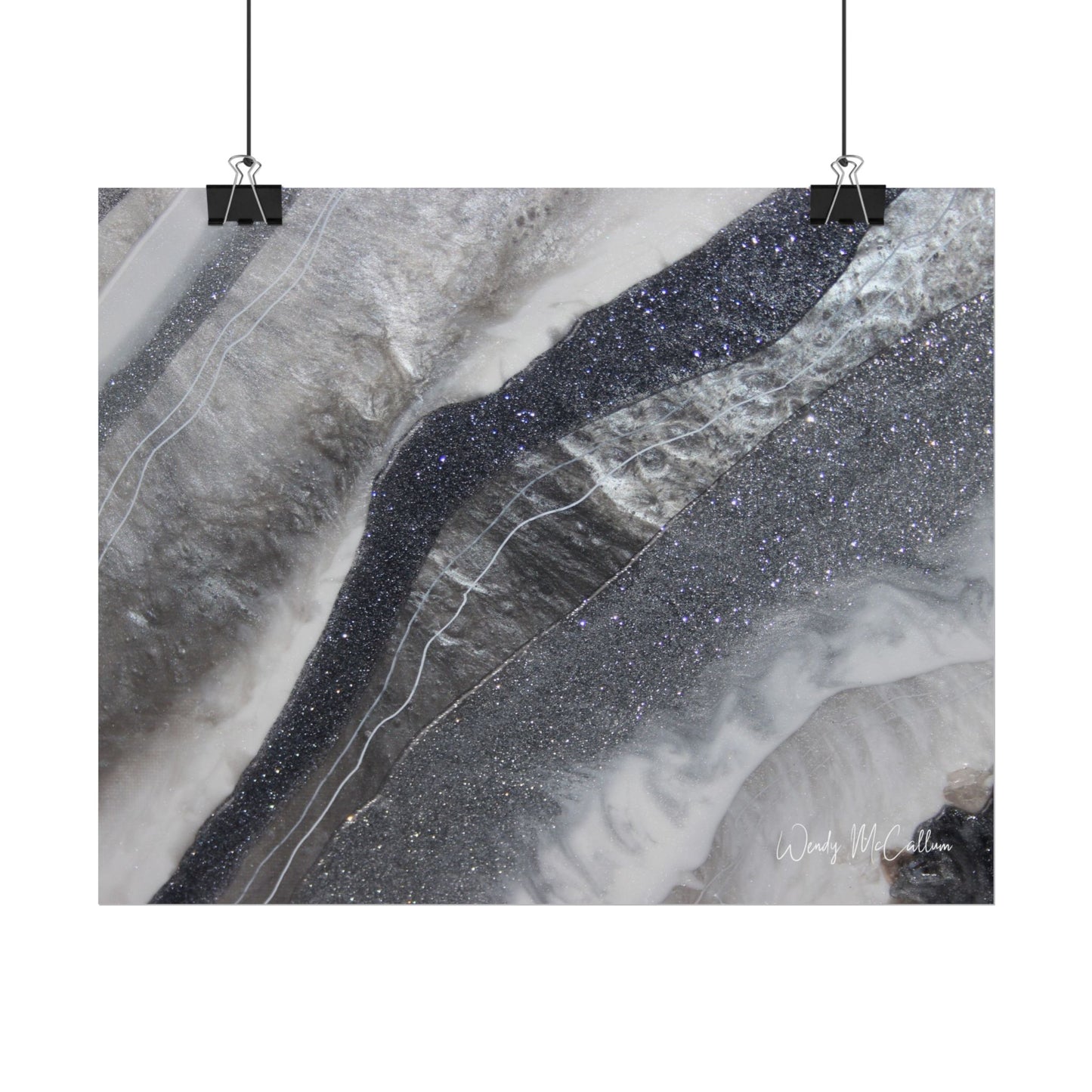 Grey Moonstone Fine Art Print - Grace