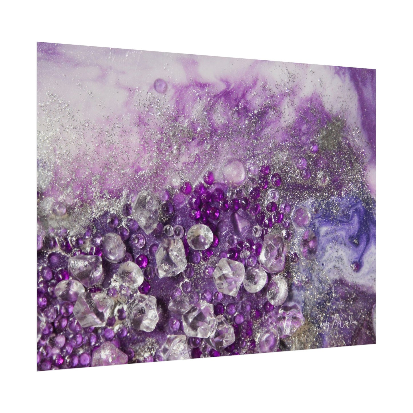 Amethyst Dreams Fine Art Print - Elegance