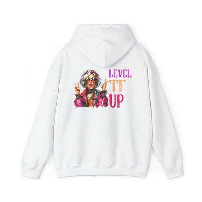 LEVEL TF UP – Sassy Empowerment Hoodie