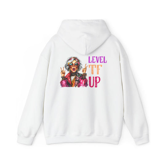 LEVEL TF UP – Sassy Empowerment Hoodie