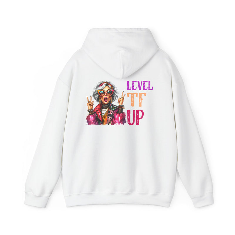 LEVEL TF UP – Sassy Empowerment Hoodie