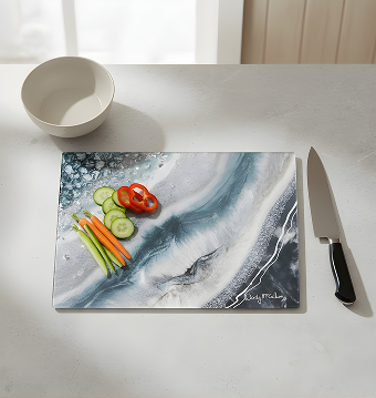 Vista Glass Chopping Board - Grace