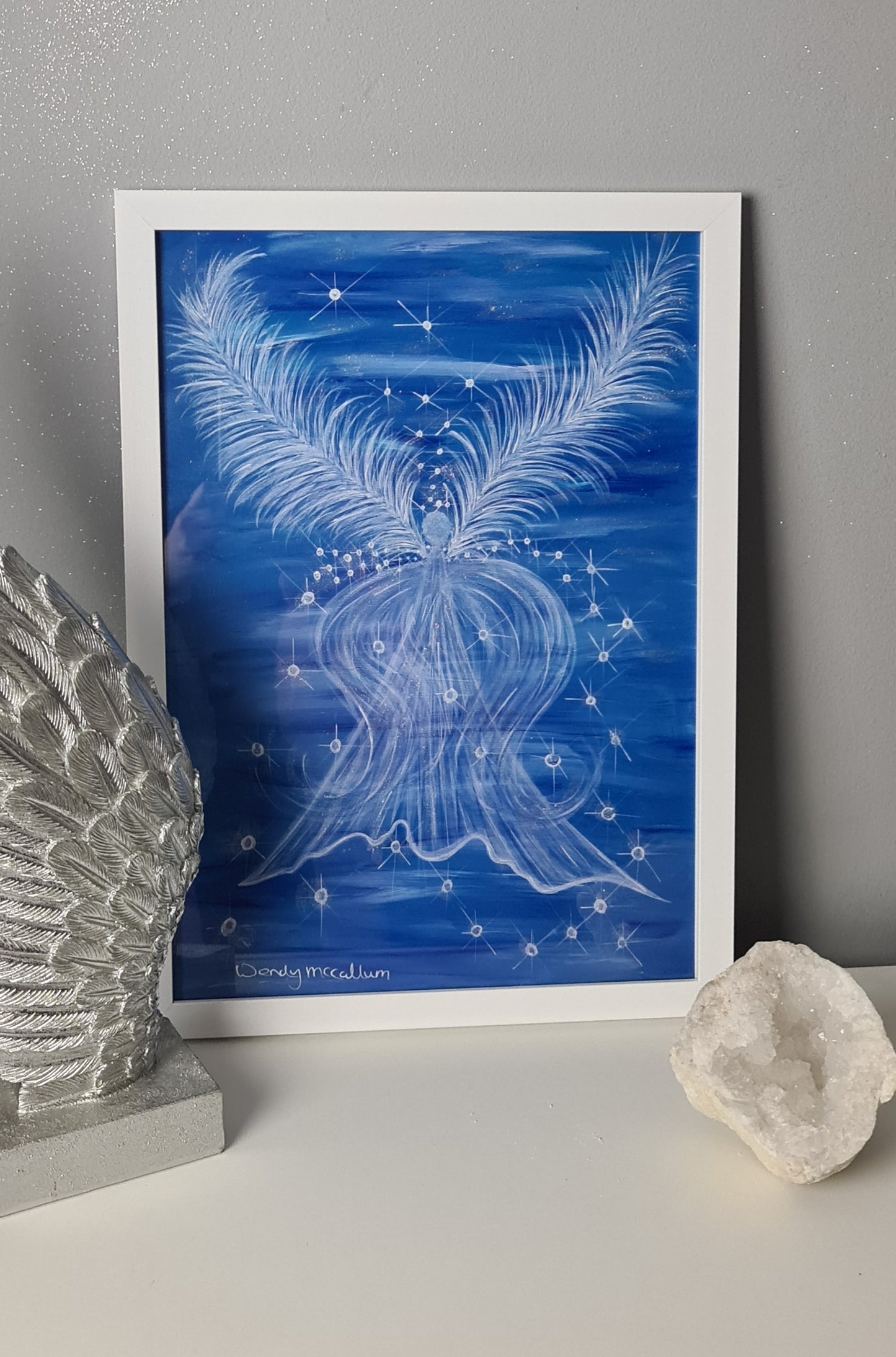 Archangel Gabriel FRAMED FINE ART PRINT -