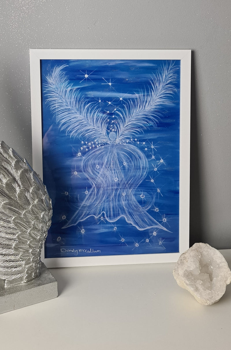 Archangel Gabriel FRAMED FINE ART PRINT -