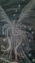 Load image into Gallery viewer, Archangel Jeremiel (Archangel of Change) - Framed Embellished Fine Art Print