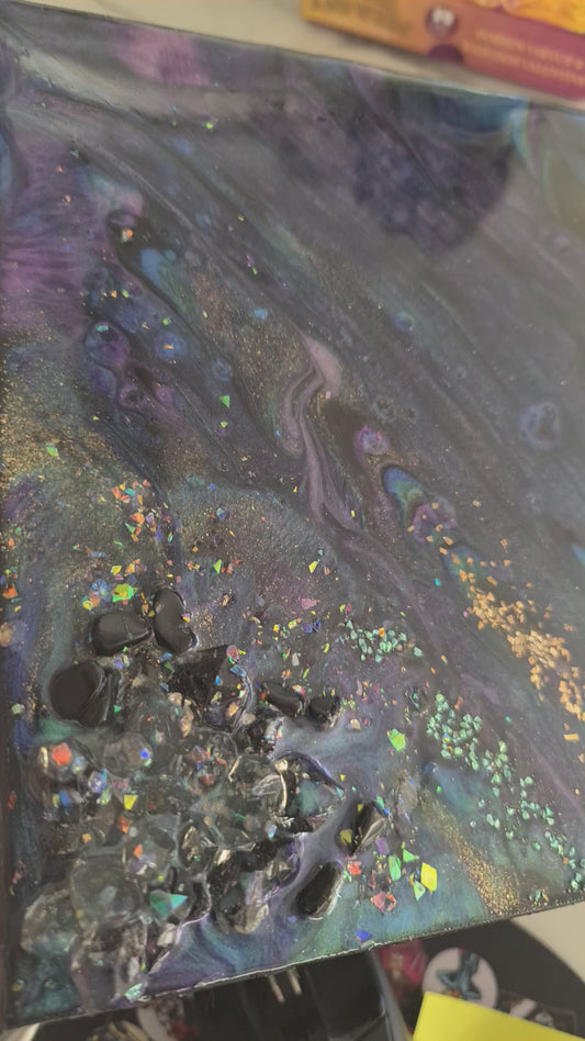 Eclipse protector - Mini Geode Art   4/5 in series