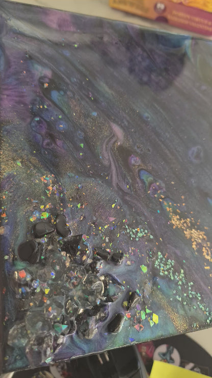 Eclipse protector - Mini Geode Art   4/5 in series