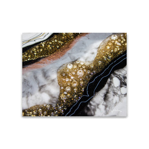 Alchemy elegance abstract canvas art print.