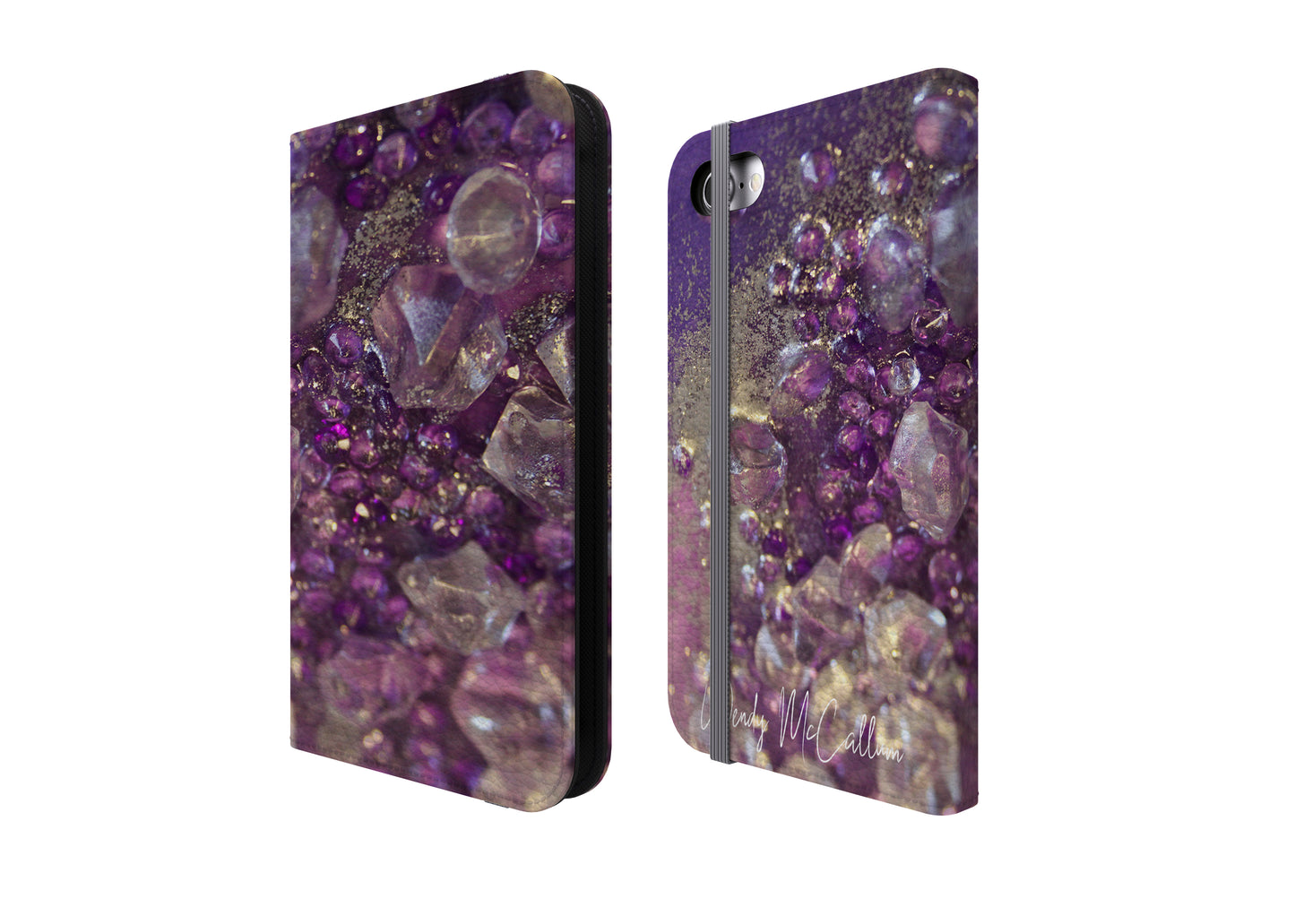 Amethyst Dreams - Flip Phone Case