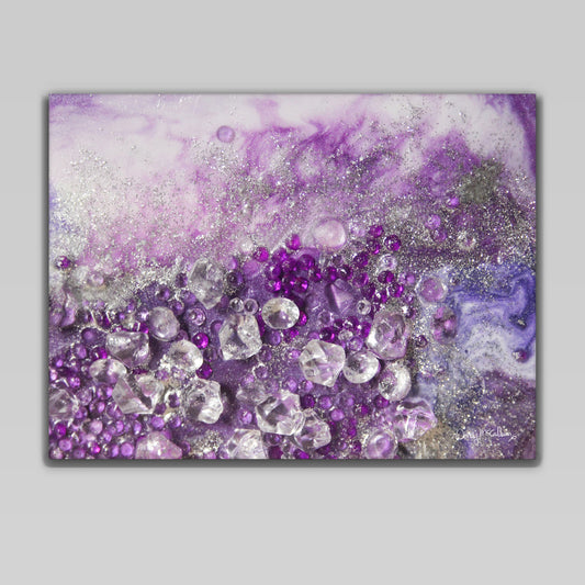 Amethyst (Elegance) canvas wall art prints