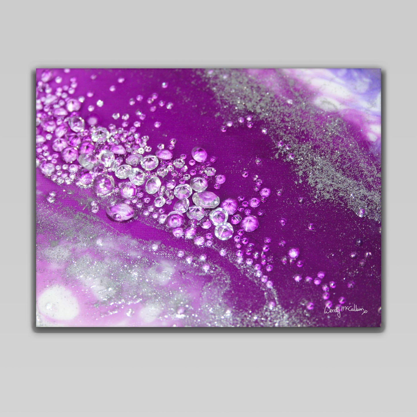 Amethyst dreams grace canvas wall art prints