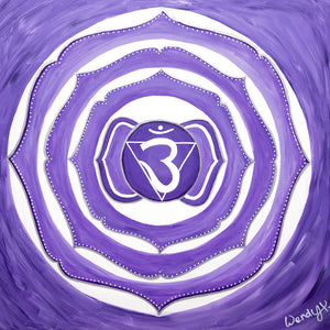 OM (Connection with Higher Self) Mandala - FINE ART PRINT