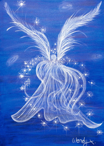 Archangel Michael FINE ART PRINT - Courage | Strength | Protection | Communication | New Beginnings