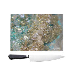 Dioptase Glass Chopping Board - Opulence