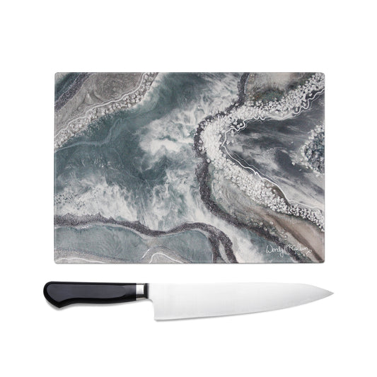 Vista Glass Chopping Board - Opulence