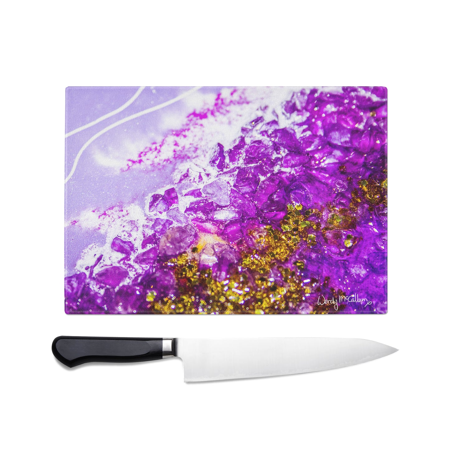 Inception Glass Chopping Board - Grace