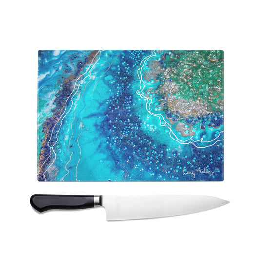 Archipelago Glass Chopping Board - Opulence