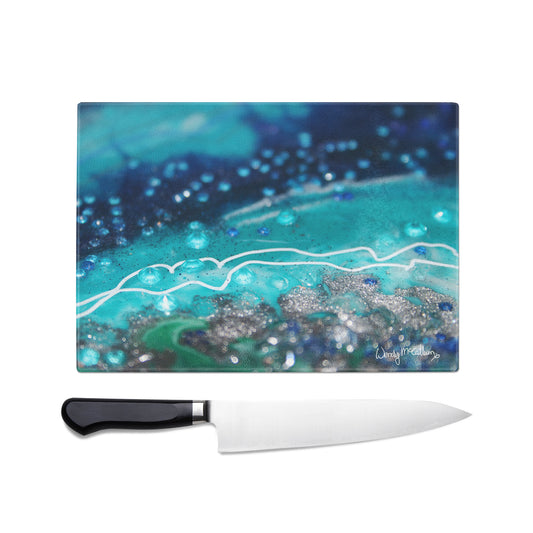 Archipelago Glass Chopping Board - Grace