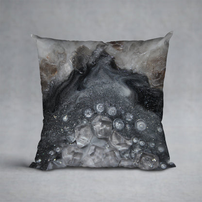 Grey Moonstone Cushion - Elegance