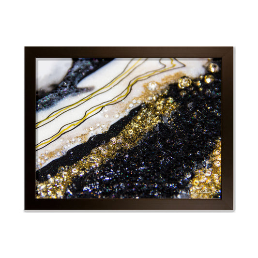 Alchemy Opulence framed print 