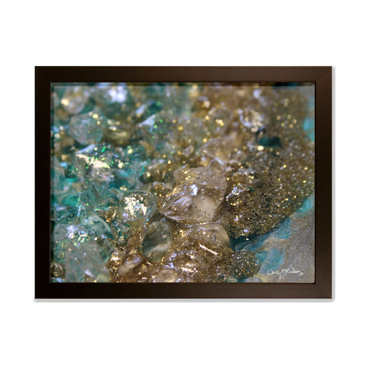 Dioptase - Opulence framed prints.