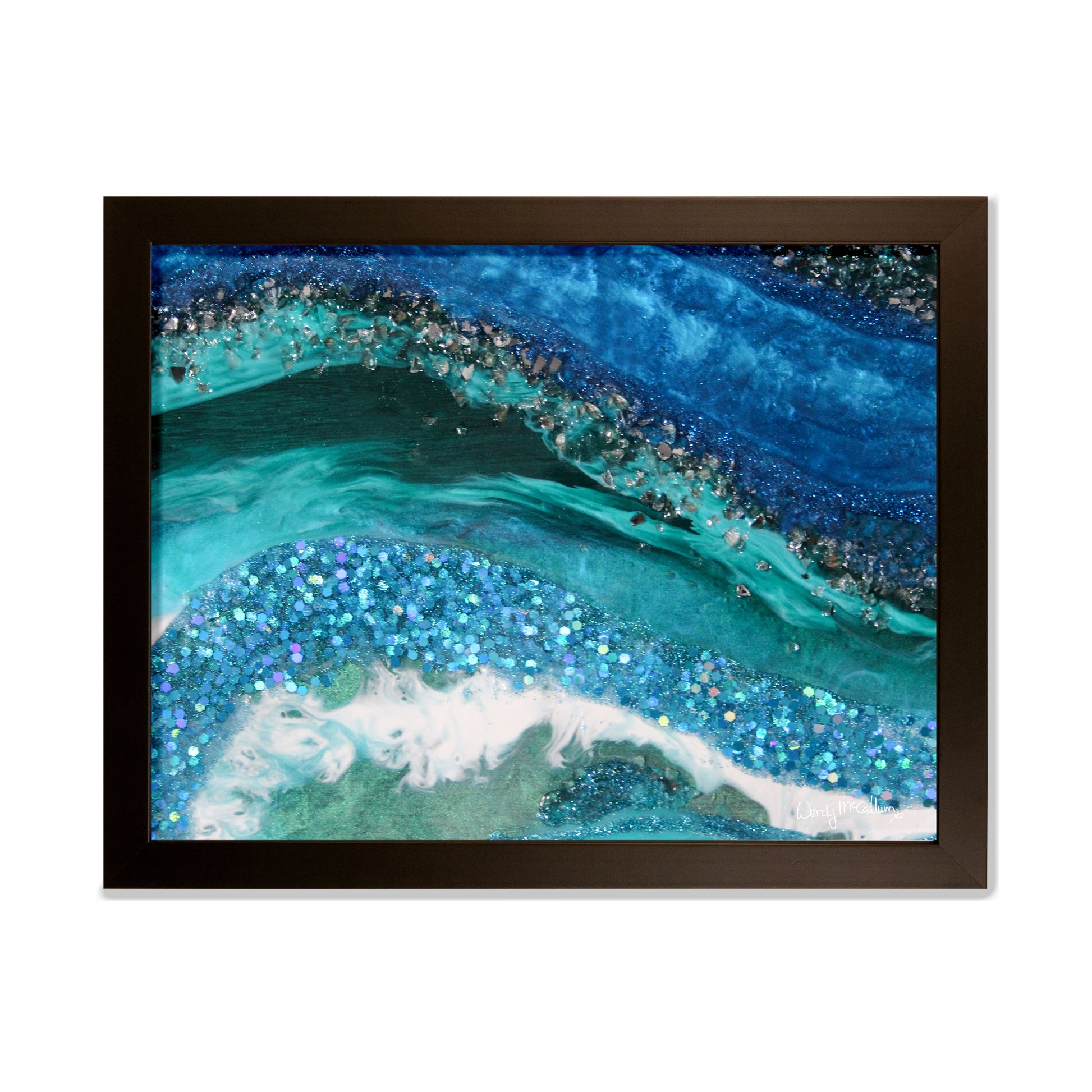Elucidation framed print - Grace
