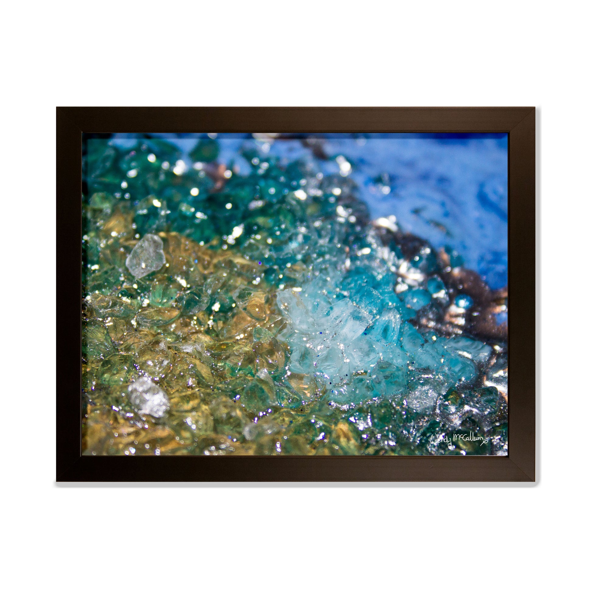 Archipelago - elegance framed print.