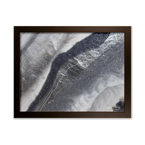 Grey Moonstone - Grace framed prints