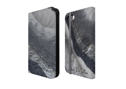 Grey Moonstone - Flip Phone Case