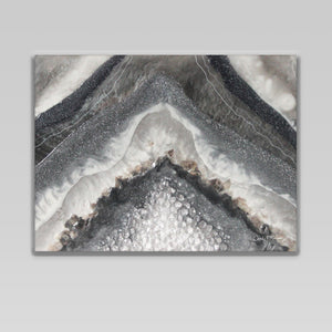 Grey Moonstone canvas print - Splendour