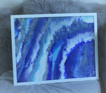 Load image into Gallery viewer, Empyrean in white bespoke hand made frame