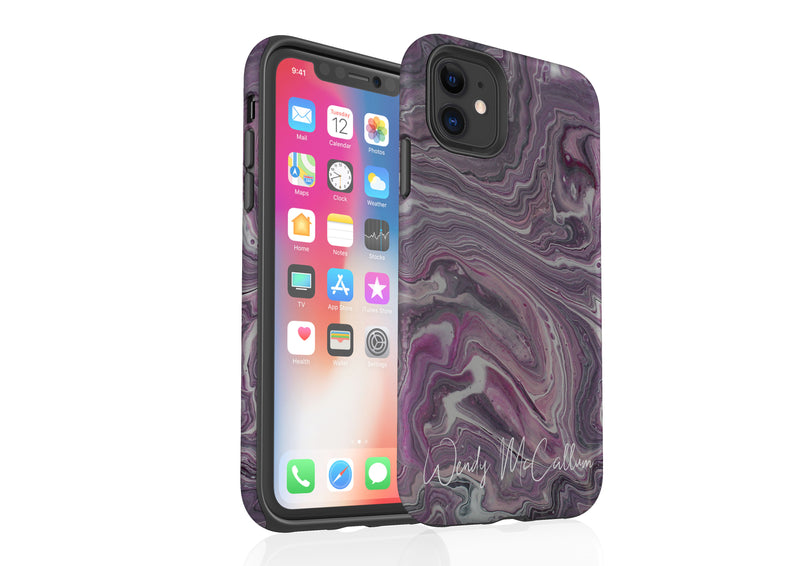 Pink Marble - Tough Phone Case