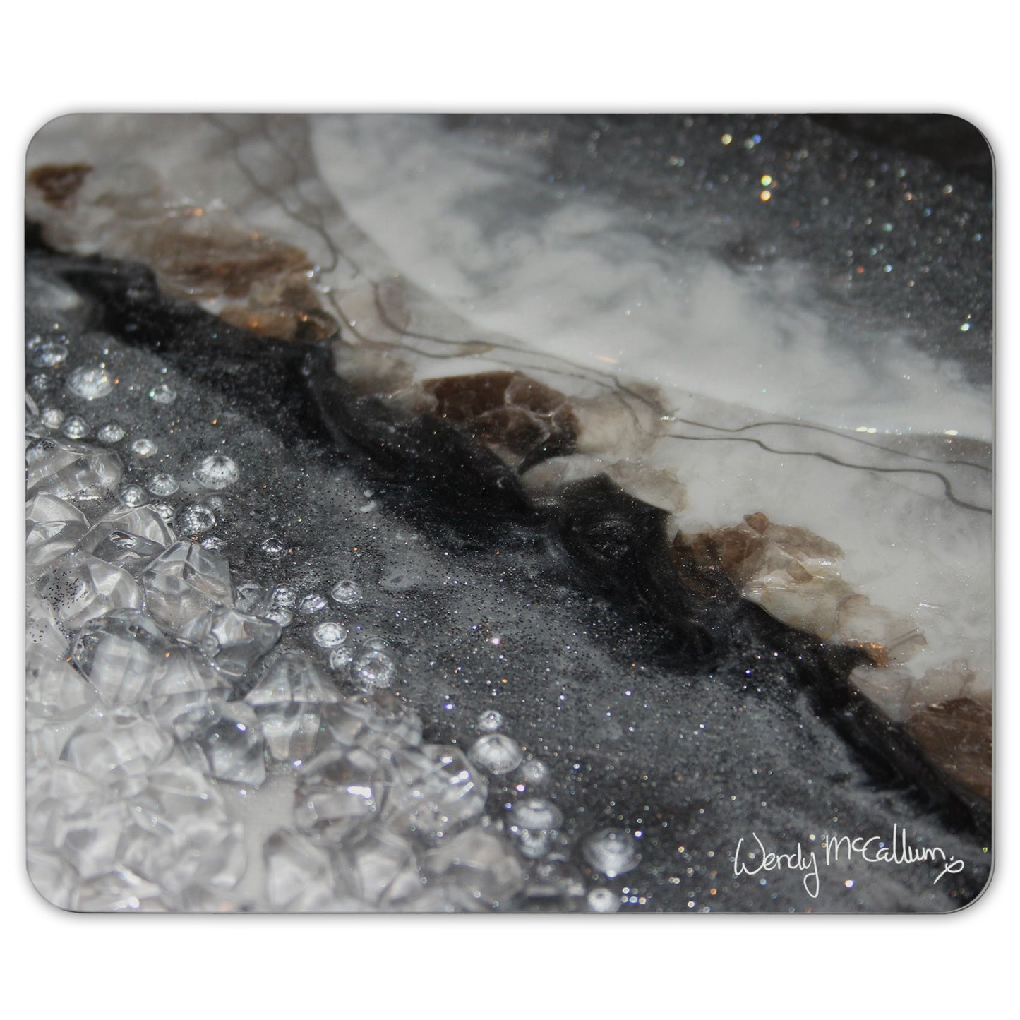 Grey Moonstone Place Mat - Opulence