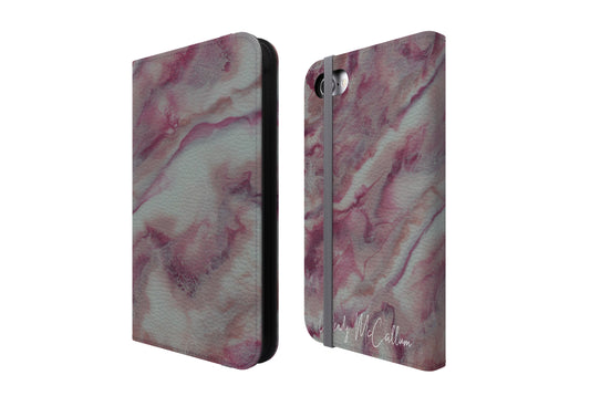 Raspberry Ripple - Flip Phone Case