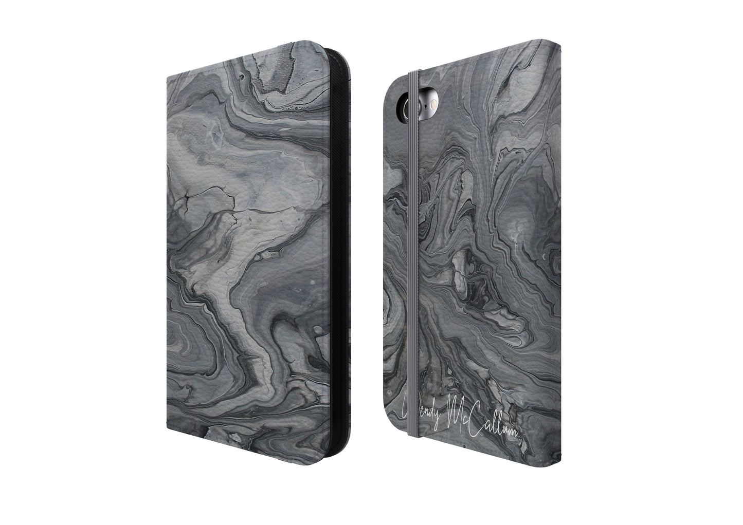 Shades of Grey - Flip Phone Case