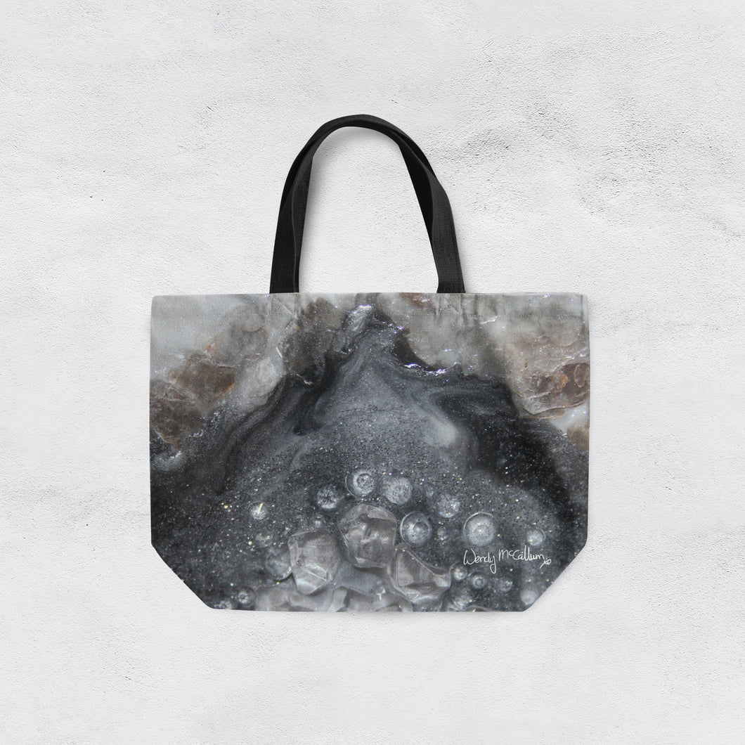 Grey Moonstone Tote Bag - Elegance