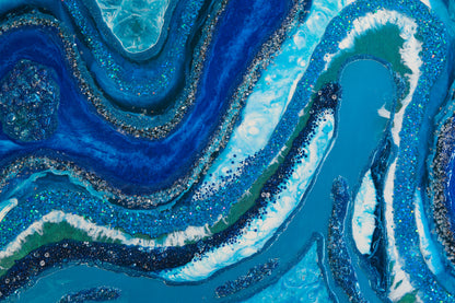 Elucidation – Original Resin Art for Clarity, Calm & Emotional Renewal