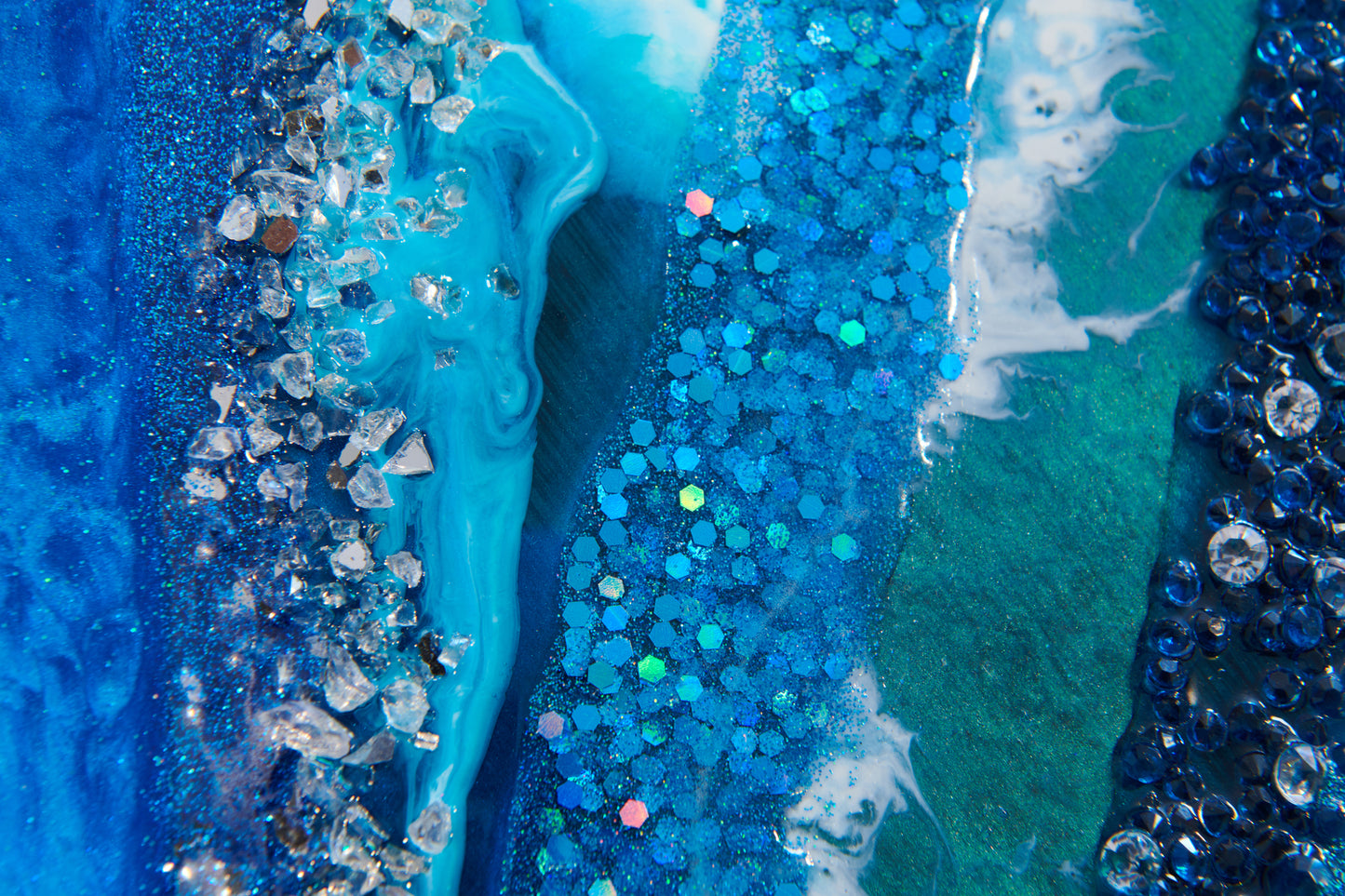 Elucidation – Original Resin Art for Clarity, Calm & Emotional Renewal