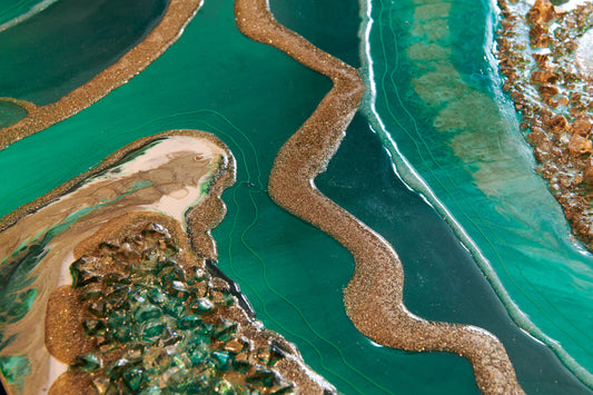 Dioptase - Frequency Art