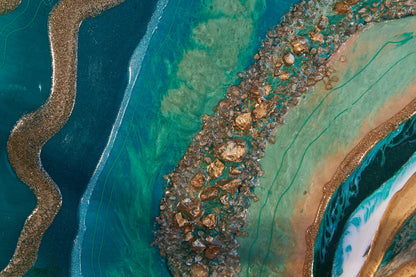 Dioptase - Frequency Art