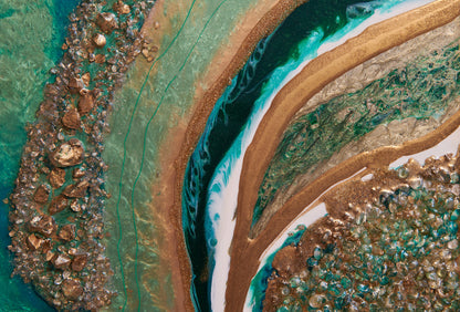 Dioptase - Frequency Art